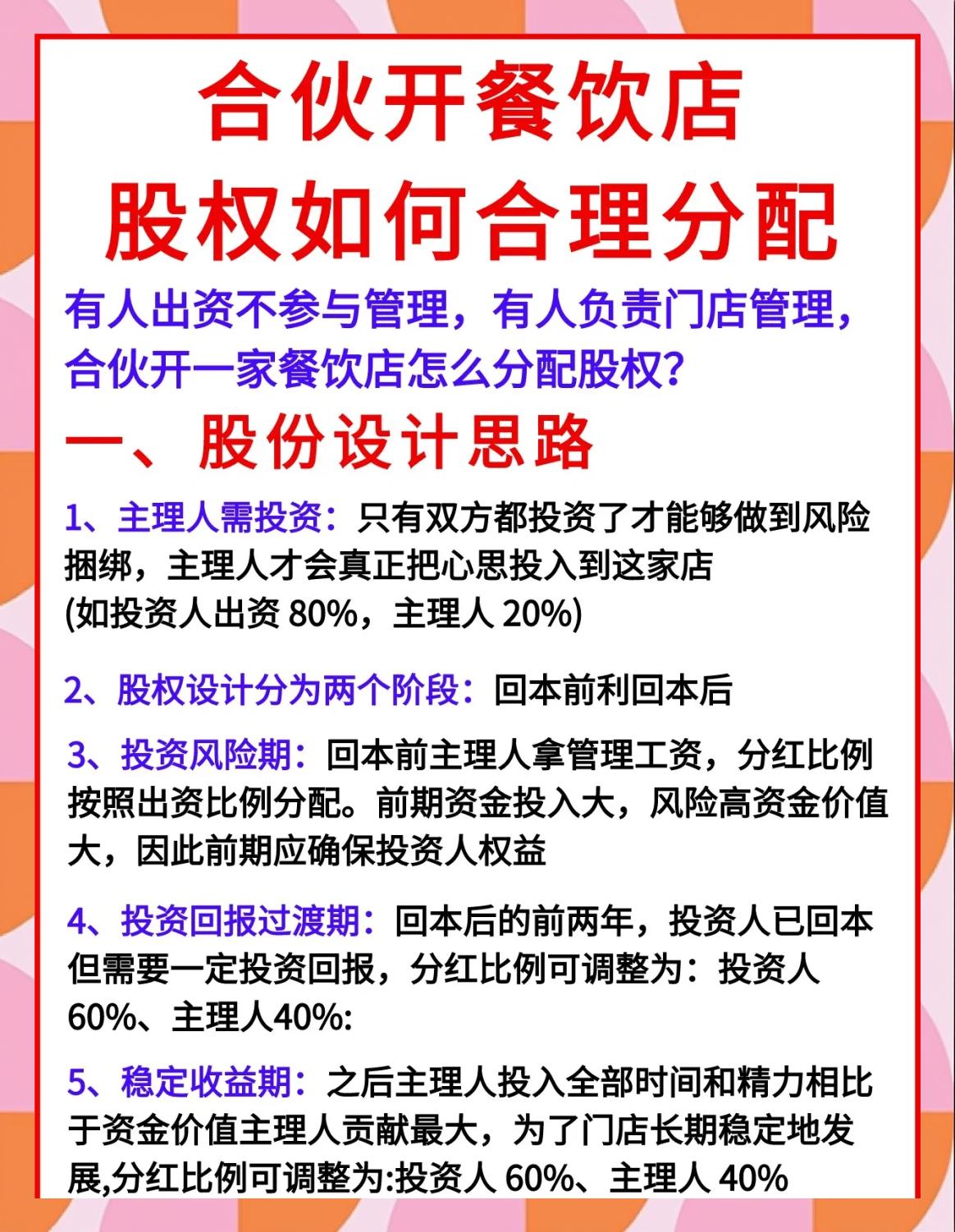 股权分配风险控制(股权投资的风控措施) 股权分配风险控制(股权投资的风控措施)